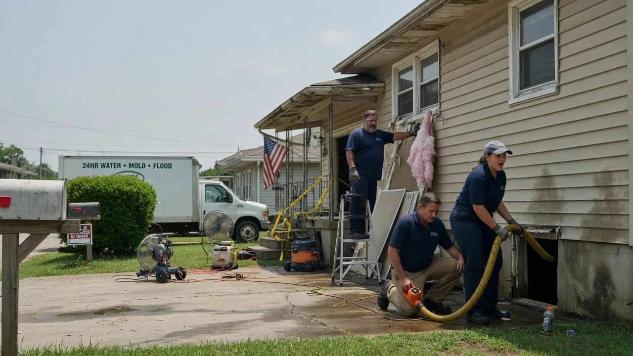 Water Damage Repair in Slagle, LA near me